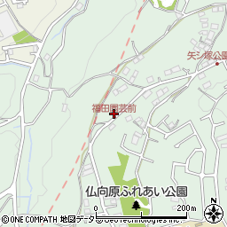 神奈川県横浜市保土ケ谷区仏向町1447周辺の地図
