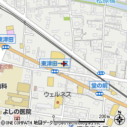 島根県松江市東津田町488周辺の地図
