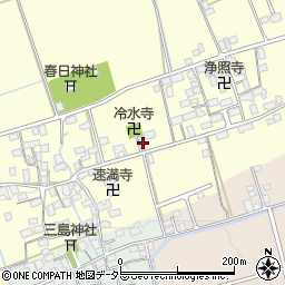 滋賀県長浜市高月町宇根282周辺の地図