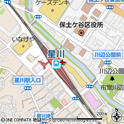 ファミリーマート相鉄星川駅店周辺の地図