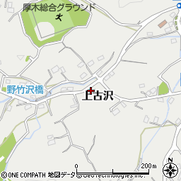 神奈川県厚木市上古沢774周辺の地図