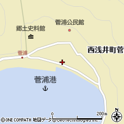 滋賀県長浜市西浅井町菅浦169周辺の地図