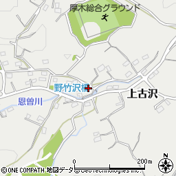 神奈川県厚木市上古沢1279周辺の地図