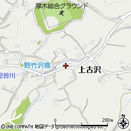 神奈川県厚木市上古沢1282周辺の地図