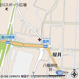岐阜県本巣市屋井1151周辺の地図