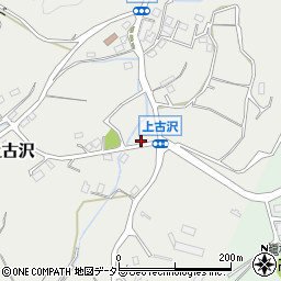 神奈川県厚木市上古沢715-2周辺の地図