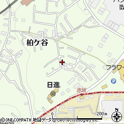 神奈川県海老名市柏ケ谷240-11周辺の地図