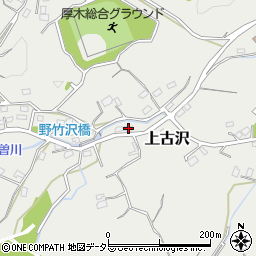 神奈川県厚木市上古沢1283周辺の地図