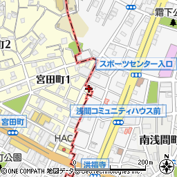 神奈川県横浜市保土ケ谷区宮田町1丁目16周辺の地図