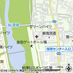 神奈川県厚木市金田848周辺の地図