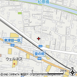 島根県松江市東津田町501周辺の地図