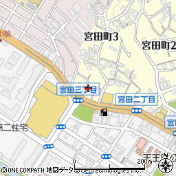 神奈川県横浜市保土ケ谷区宮田町3丁目320-7周辺の地図