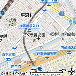 サージュ横浜平沼周辺の地図