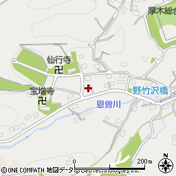 神奈川県厚木市上古沢1246周辺の地図