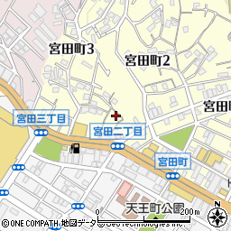 神奈川県横浜市保土ケ谷区宮田町2丁目179周辺の地図