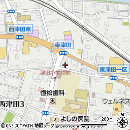 島根県松江市東津田町419周辺の地図