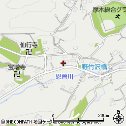 神奈川県厚木市上古沢1256周辺の地図