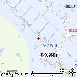 島根県出雲市多久谷町268周辺の地図