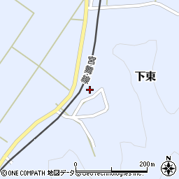 京都府舞鶴市下東94-1周辺の地図
