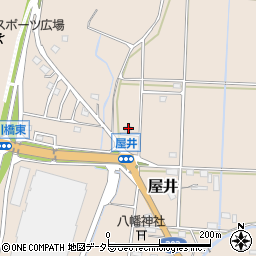 岐阜県本巣市屋井1302周辺の地図