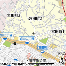 神奈川県横浜市保土ケ谷区宮田町2丁目156周辺の地図