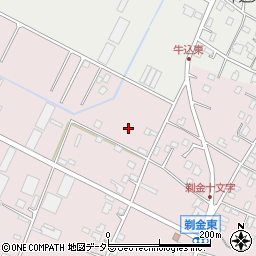 千葉県長生郡白子町剃金849-3周辺の地図