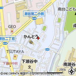 神奈川県横浜市瀬谷区下瀬谷2丁目23周辺の地図