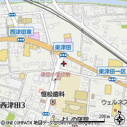 島根県松江市東津田町410周辺の地図