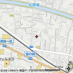 島根県松江市東津田町552周辺の地図