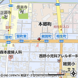 伊藤製粉所周辺の地図