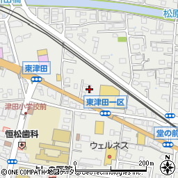 島根県松江市東津田町464-2周辺の地図