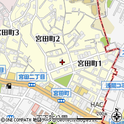 神奈川県横浜市保土ケ谷区宮田町2丁目155周辺の地図