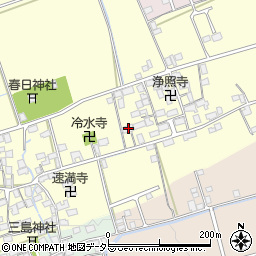 滋賀県長浜市高月町宇根284周辺の地図