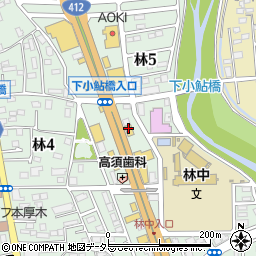 回転寿し活鮮厚木店周辺の地図