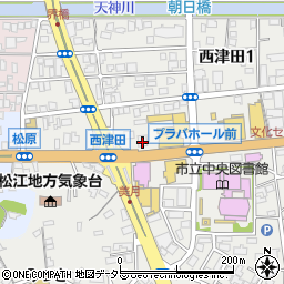トヨタカローラ島根株式会社　経理部周辺の地図