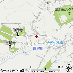 神奈川県厚木市上古沢1251周辺の地図