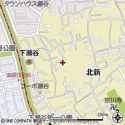 神奈川県横浜市瀬谷区北新19-5周辺の地図
