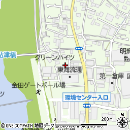 神奈川県厚木市金田827-13周辺の地図
