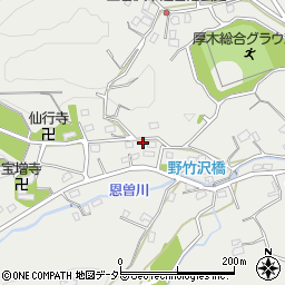 神奈川県厚木市上古沢1252周辺の地図