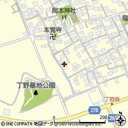滋賀県長浜市小谷丁野町875周辺の地図