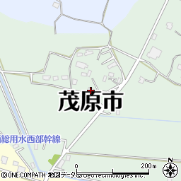 千葉県茂原市七渡777周辺の地図