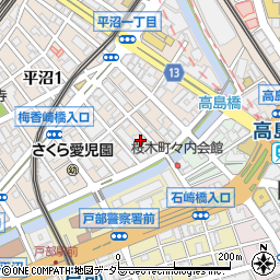 グローベルザ・ソニア横浜周辺の地図