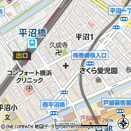 アサヒペイント株式会社　横浜支店周辺の地図