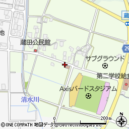 鳥取県鳥取市蔵田150周辺の地図