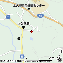長野県飯田市上久堅4090周辺の地図