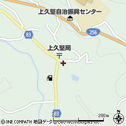 長野県飯田市上久堅4094周辺の地図