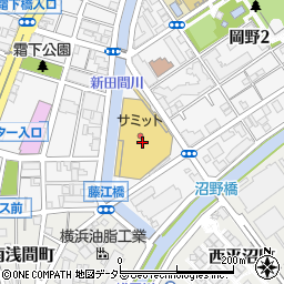 コンパス薬局横浜西周辺の地図