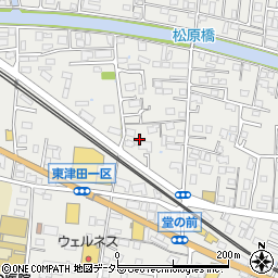 島根県松江市東津田町507-11周辺の地図