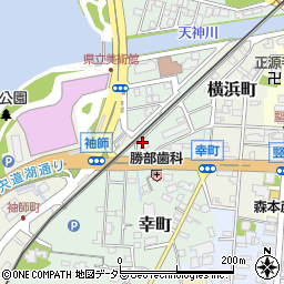 島根県松江市幸町1564-32周辺の地図