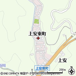 京都府舞鶴市上安東町周辺の地図